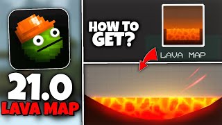 ✅️ NEW UPDATE 210 HOW TO GET LAVA MAP FROM THE VOTING in Melon Playground [upl. by Redienhcs]