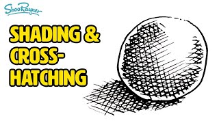 How to do Shading and Crosshatching [upl. by Johnathon]