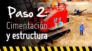 Proceso Constructivo aprenda sobre el proceso de cimentación y estructura  Constructor [upl. by Edia896]