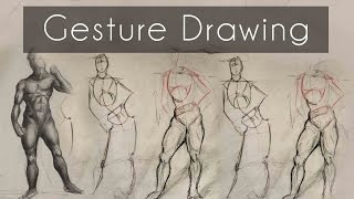 How to do Gesture Drawing 12 Tip Tutorial [upl. by Hedve]