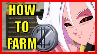 How To Earn Zeni FASTEST METHOD  30000 Every 2 Minutes  Dragon Ball FighterZ [upl. by Ateiram479]