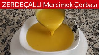 Zerdeçallı Mercimek Çorbası Tarifi ✅  Altın Sarısı Nefis Mercimek Çorbası [upl. by Kelwunn907]