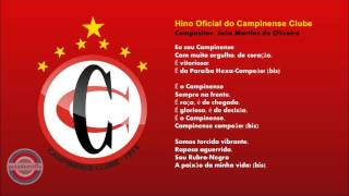 Hino Oficial do Campinense Clube  PB [upl. by Ynehteb101]