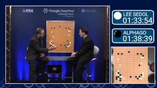 Move 37 Lee Sedol vs AlphaGo Match 2 [upl. by Siddon]