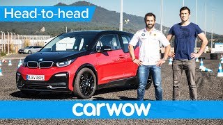 New BMW i3s 2018 review  why electric cars can be fun  Head2Head [upl. by Calen118]