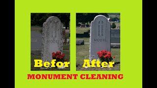 2 secrets of Cleaning Headstones [upl. by Kress]