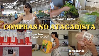 COMPRAS DO MÊS VLOG  Organizando as compras  Morando Sozinha Vlogs [upl. by Jobie]