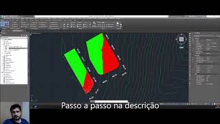 AutoCad Civil 3D  TERRAPLANAGEM COM TALUDES E BERMAS USANDO UM ASSEMBLY [upl. by Aisset739]