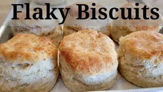 Flaky Biscuits Recipe with AllPurpose Flour [upl. by Magas]