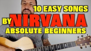 10 Easy Nirvana Songs For Beginners [upl. by Semreh]