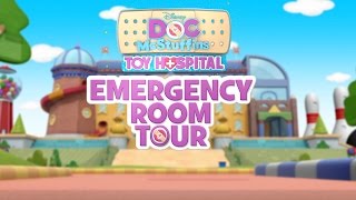 Emergency Room  Toy Hospital Tour  Doc McStuffins  Disney Junior [upl. by Zurciram]