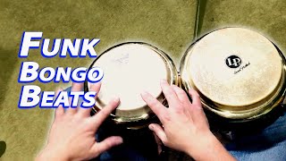 Bongo Beats for Funk and RampB  3 Rhythms [upl. by Schwinn]