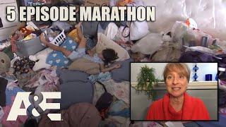 Hoarders Top Episodes MARATHON  Binge Them w Dorothy the Organizer Part 4  AampE [upl. by Einahc]