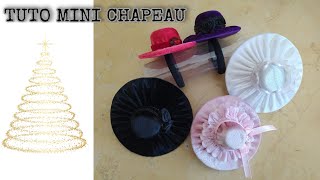 TUTO MINI CHAPEAU [upl. by Novelia]