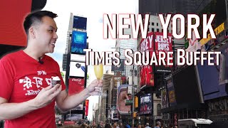 New York Buffet in Times Square  The View  Marriott Marquis NY [upl. by Derk179]