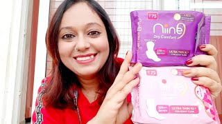 Nine VS Nine Sanitary pads review [upl. by Zasuwa611]