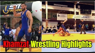 Khamzat Chimaev CRAZY wrestling highlights [upl. by Khan]