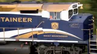 Rocky Mountaineer Train  Canadian Rockies [upl. by Annawyt]