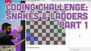 Coding Challenge 91 Snakes amp Ladders  Part 1 [upl. by Kornher]