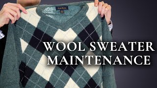 How to Wash and Maintain Wool Sweaters  Laundry Hacks [upl. by Lindholm]