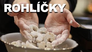 Vanilkové rohlíčky  recept Věrky Hladké [upl. by Venetis]