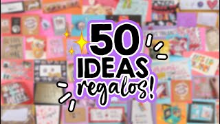 50 IDEAS de REGALOS fáciles y originales Recopilación 💕 Especial de San Valentín14 de febrero [upl. by Nahem]