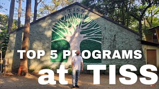 Top 5 Programs at TISS  You can apply for max 3 programs [upl. by Carolynn]