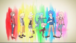 Paintër  halyosy feat VOCALOIDS Collaboration [upl. by Russell783]