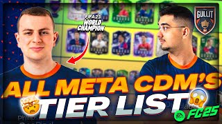 EA FC 25  All META CDM Tierlist [upl. by Ailecnarf]