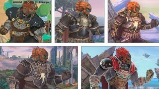 Super Smash Bros Ultimate  Ganondorf Evolution  20012018 [upl. by Dalohcin]