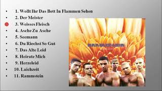 Rammstein  Herzeleid весь альбом минусверсии инструментал [upl. by Anir]