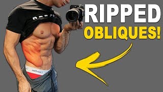 7min VCut Abs Workout For Ripped Obliques [upl. by Raquela]