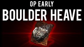 Dark Souls 3  Overpowered quotPyromancerquot Early Boulder Heave  Flynns Ring [upl. by Risser353]