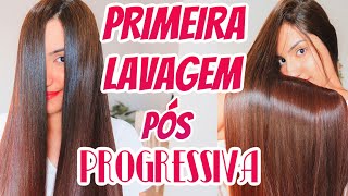 PRIMEIROS CUIDADOS PÓS PROGRESSIVA COMO TRATAR UM CABELO ALISADO  Nicole Vieira [upl. by Kellyann]