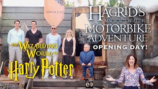 Hagrids Magical Creatures Motorbike Adventure  Grand Opening Ceremony Queue Walkthrough Review [upl. by Yreved]