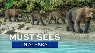 Must Sees in Alaska [upl. by Kalil276]