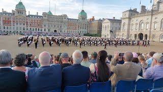 Royal Marines Beating Retreat 2022 [upl. by Nnaeiluj]