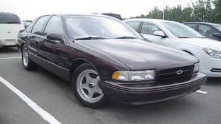 1996 Chevrolet Impala SS Start Up Engine and In Depth Tour [upl. by Adnamor]