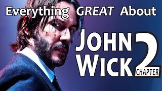 JOHN WICK CHAPTER 2 Official TRAILER 1 REACTION amp REVIEW [upl. by Riffle]