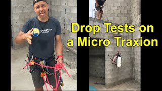 Micro Traxion Testing for Lead Rope Solo [upl. by Auston]