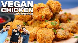 How to make VEGAN “CHICKEN” with FunForLouis 🔥 [upl. by Betteann938]