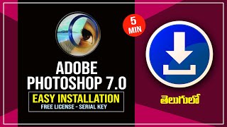 How to Install Photoshop 70 Tutorial Full Version in Windows 78110 [upl. by Yttap]