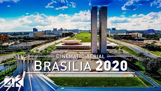 【4K】🇧🇷 Drone Footage 🔥 Brasilia  Capital of Brazil 🔥 Cinematic Aerial Film 🔥 Brasil [upl. by Norabel]