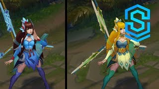 Divine Sword Irelia Chroma Skins [upl. by Mitzie283]