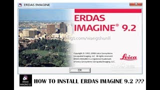 HOW TO INSTALL ERDAS IMAGINE 92 [upl. by Yalcrab736]