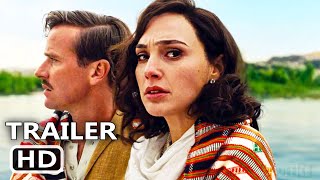 DEATH ON THE NILE Trailer 2022 Gal Gadot [upl. by Yelich]