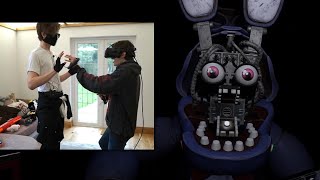 Tubbo Plays FNAF in VR with Ranboo [upl. by Batista178]