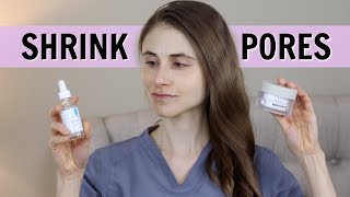 SHRINK YOUR PORES TIPS FROM A DERMATOLOGIST DR DRAY [upl. by Richart809]