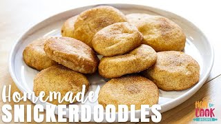 Easy Homemade Traditional Snickerdoodle Recipe StepbyStep  HowToCookRecipes [upl. by Curzon396]