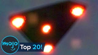 Top 20 UFOs Caught on Camera [upl. by Nickles]